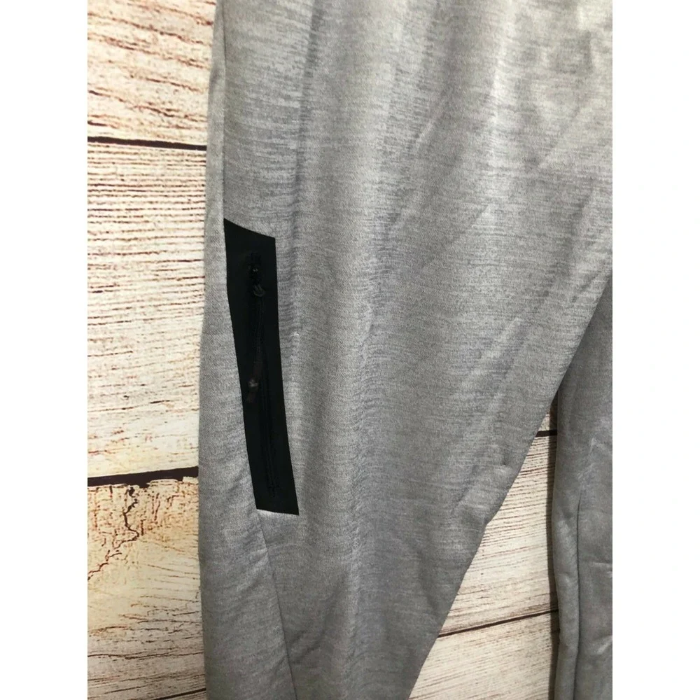 Reebok Jogger Pants Mens Large Sleet Heather Slim Fit Sprint Joggers New